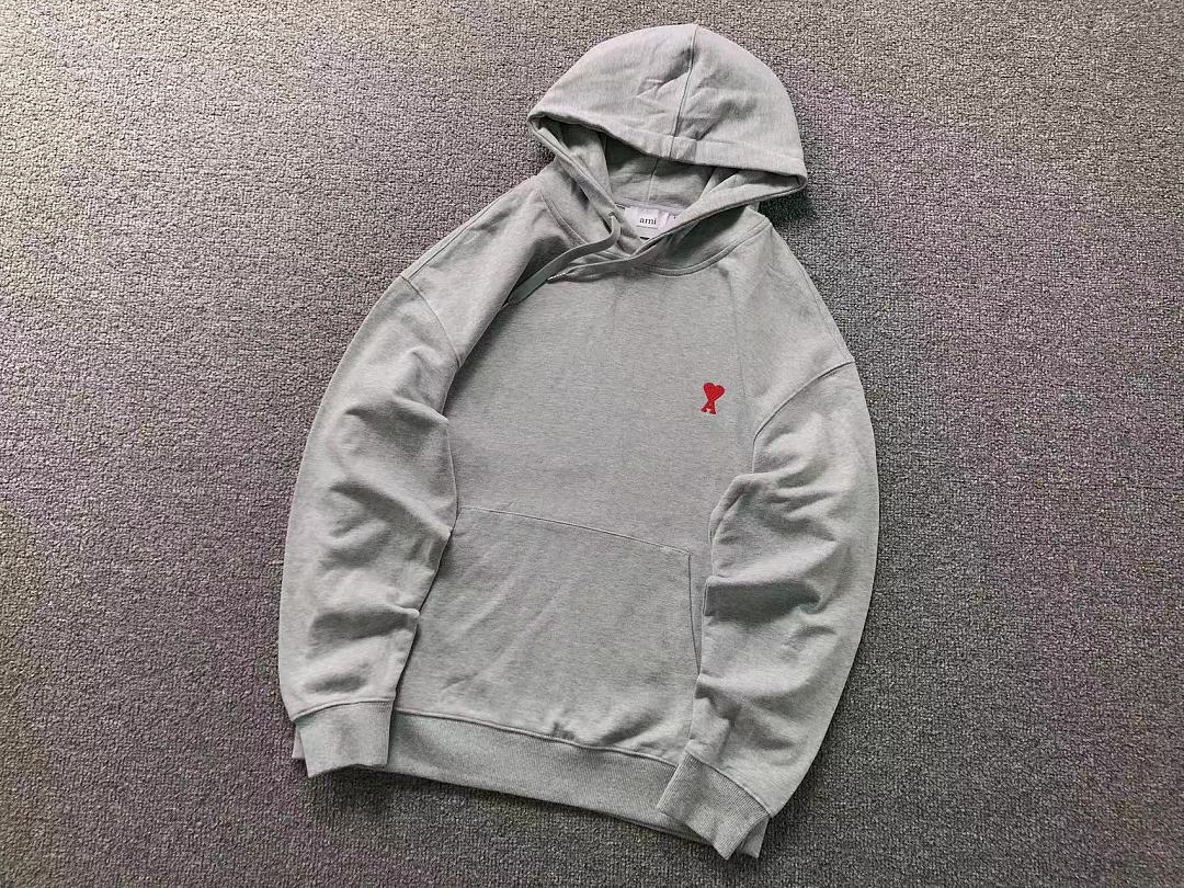 AMI 168 AMI HOODIE 3208212621 (Im 170Cm 60Kg I Wear Size M In The Phot) - Image 9