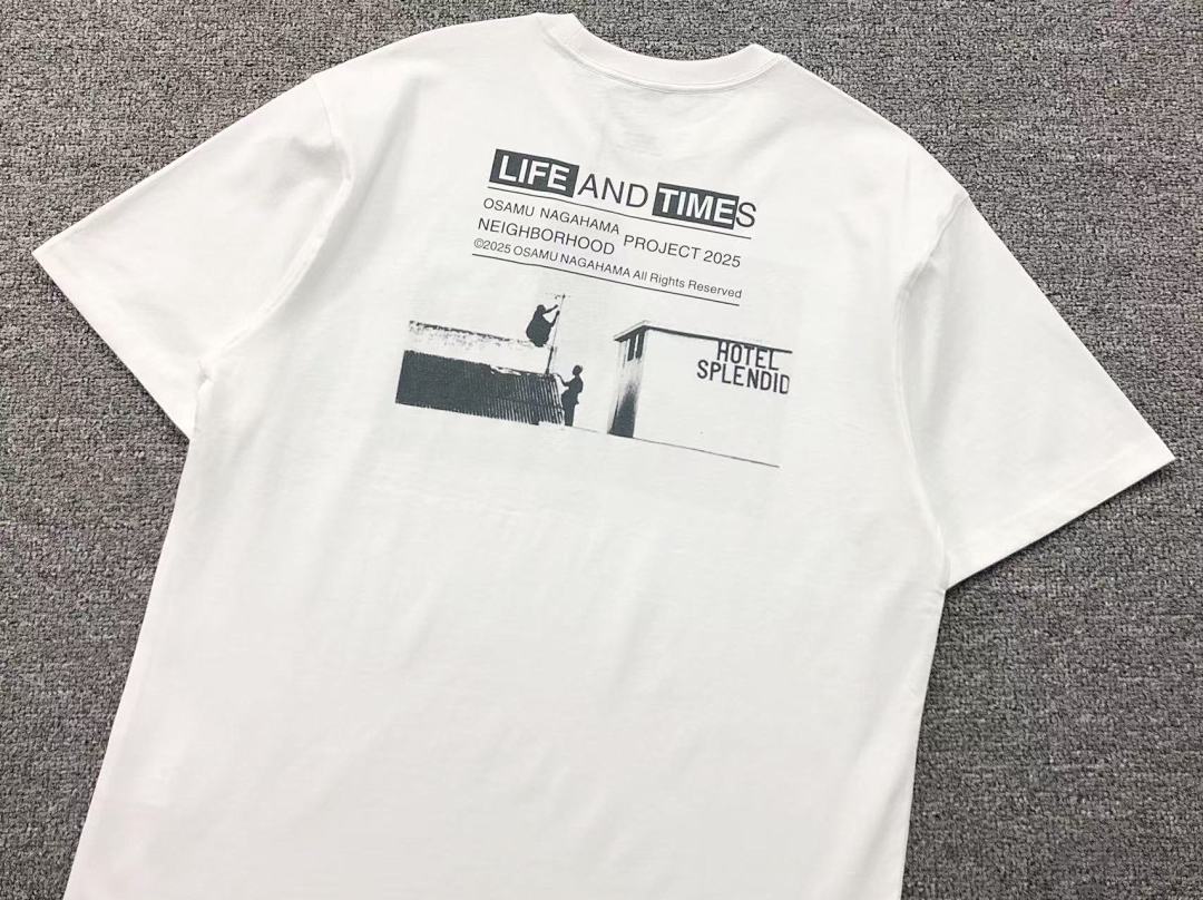 Neighborhood 108 NEIGHBORHOOD T-SHIRT 1109161202 (Im 170Cm 60Kg I Wear Size L In The Phot) - Image 7