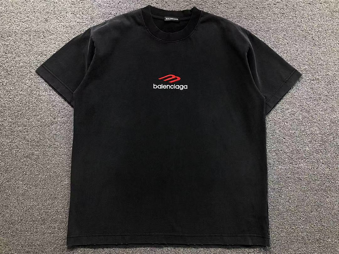 Balenciaga 118 B⭐L⭐⭐⭐IA⭐A T-SHIRT 42013112133 (Im 170Cm 60Kg I Wear Size 2XL In The Phot) - Image 15