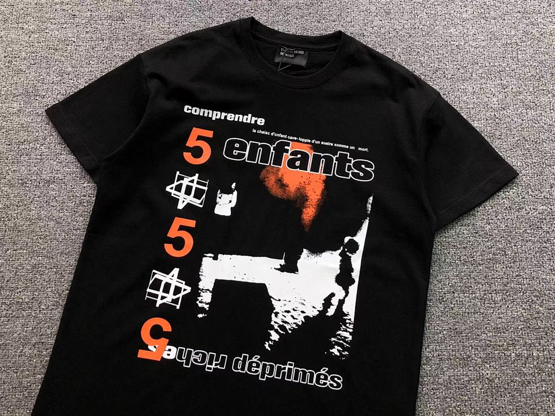 Chanel 79 ENFANTS RICHES DEPRIMES T-SHIRT 214172251 (Im 170Cm 60Kg I Wear Size S In The Phot) - Image 7