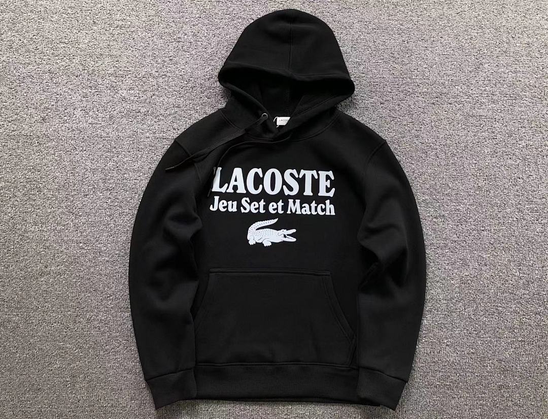 Unbranded 215 LACOSTE HOODIE 412112401 (Im 170Cm 60Kg I Wear Size M In The Phot) - Image 13
