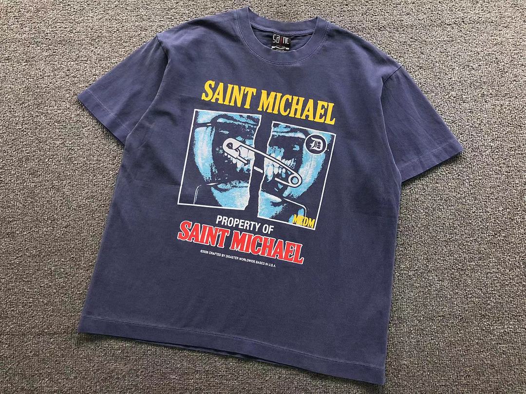 Chanel 98 SAINT MICHAEL T-SHIRT 42081401155 (Im 170Cm 60Kg I Wear Size S In The Phot) - Image 8