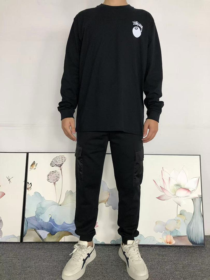 Stussy 95 STUSSY LONG SLEEVED 582005123 (Im 170Cm 60Kg I Wear Size M In The Phot) - Image 3