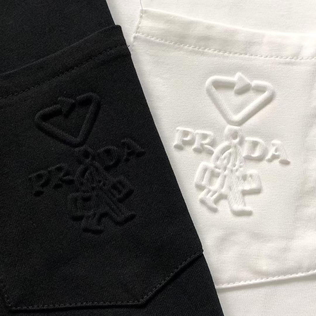 Prada 85 P⭐A⭐A T-SHIRT 125210432 (Im 170Cm 60Kg I Wear Size M In The Phot) - Image 12