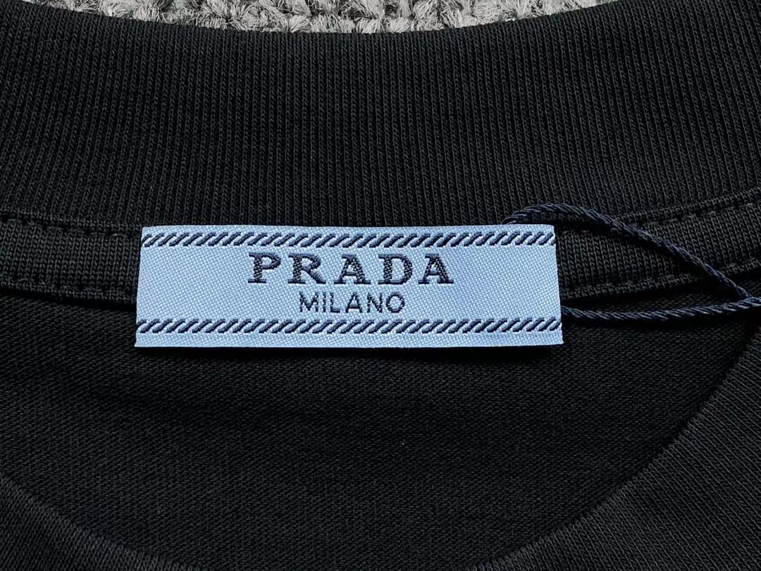 Prada 115 P⭐A⭐A T-SHIRT 405100421 (Im 170Cm 60Kg I Wear Size M In The Phot) - Image 26