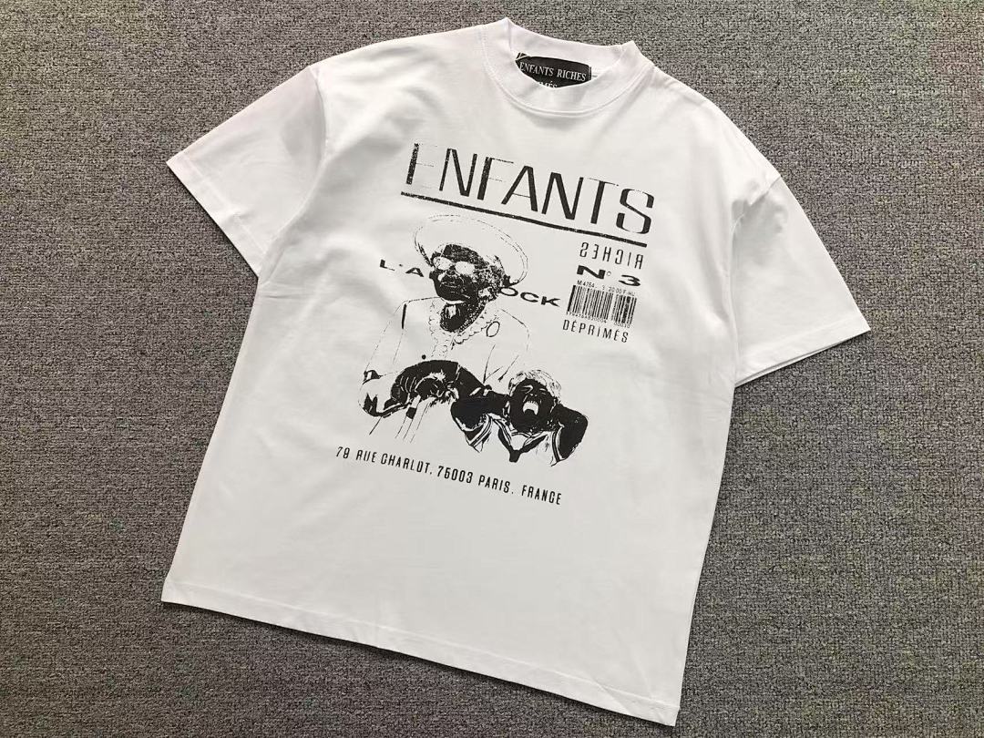 Chanel 88 ENFANTS RICHES DEPRIMES T-SHIRT 5232109162 (Im 170Cm 60Kg I Wear Size M In The Phot) - Image 6