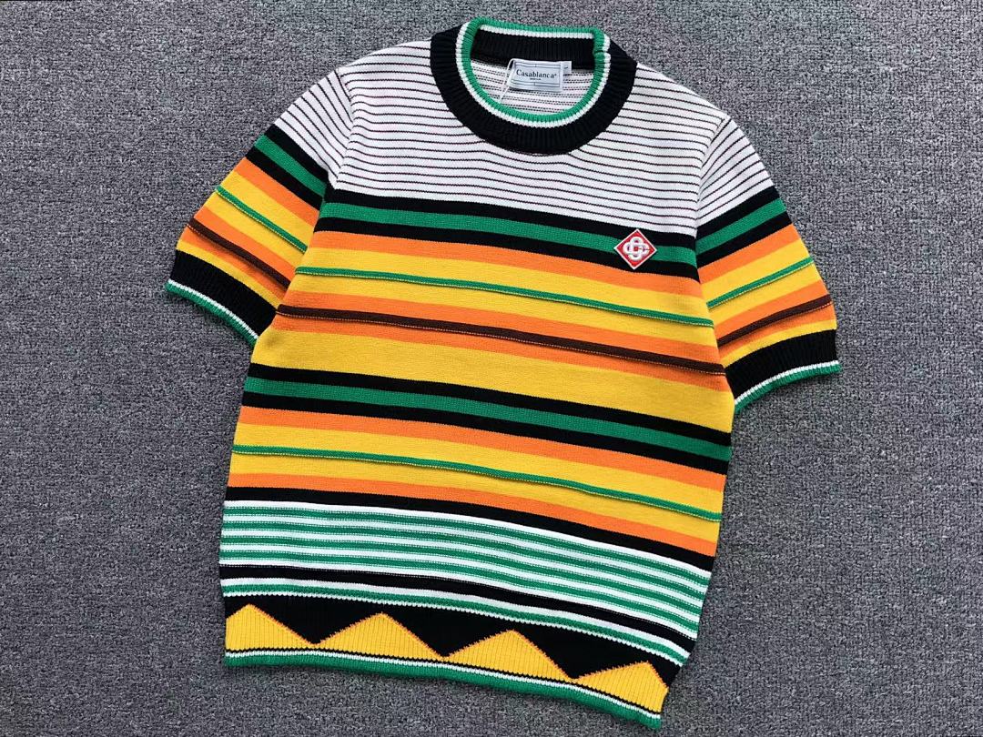 Casablanca 126 CASABLANCA SWEATER T-SHIRT 212061748 (Im 170Cm 57Kg I Wear Size L In The Phot) - Image 6