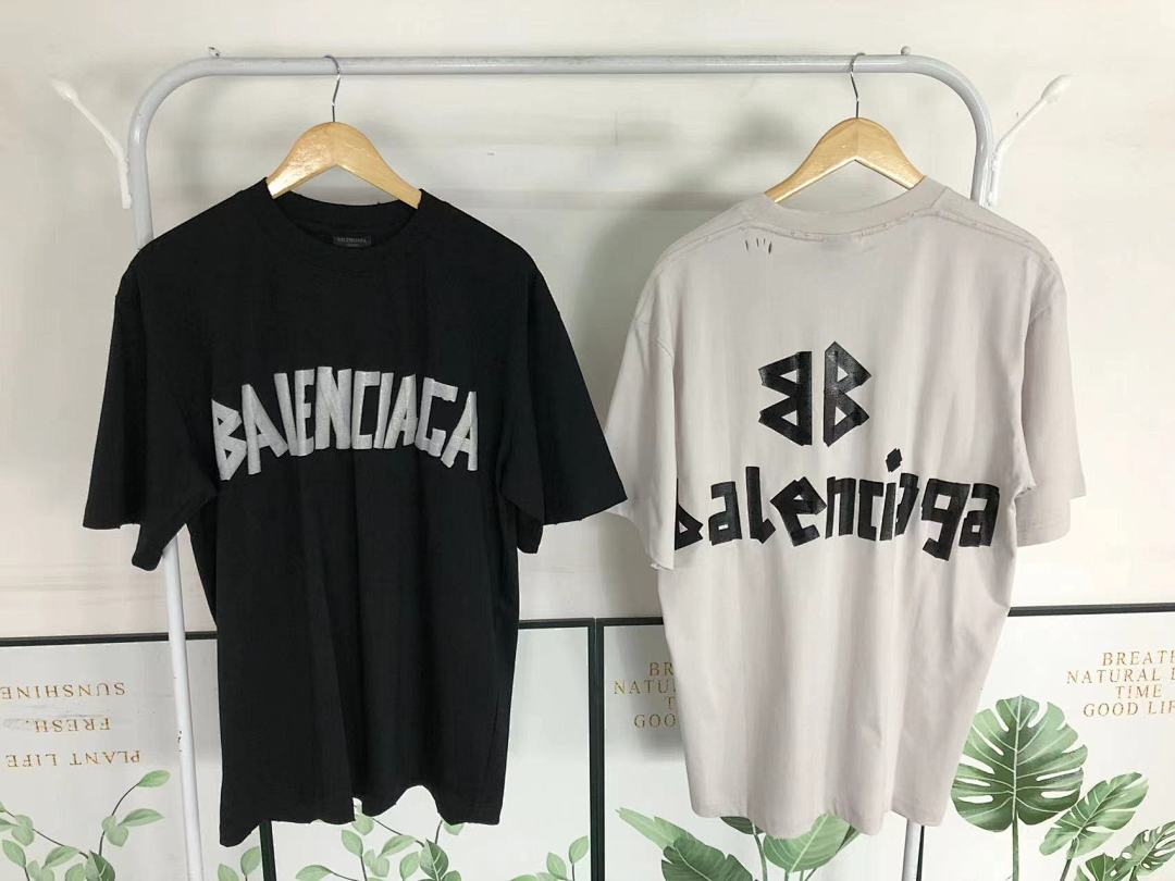 Balenciaga 118 B⭐L⭐⭐⭐IA⭐A T-SHIRT 4104070221 (Im 170Cm 60Kg I Wear Size M In The Phot) - Image 30
