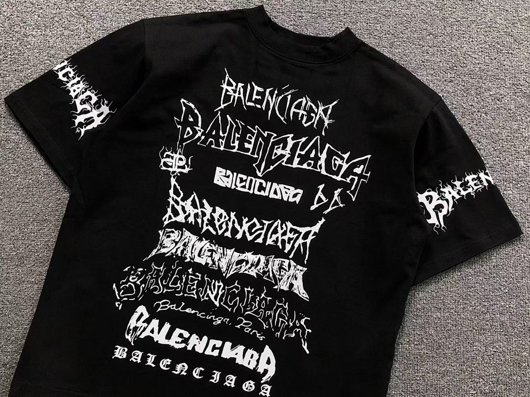 Balenciaga 125 B⭐L⭐⭐⭐IA⭐A T-SHIRT 42032801163 (Im 170Cm 60Kg I Wear Size XS In The Phot) - Image 15