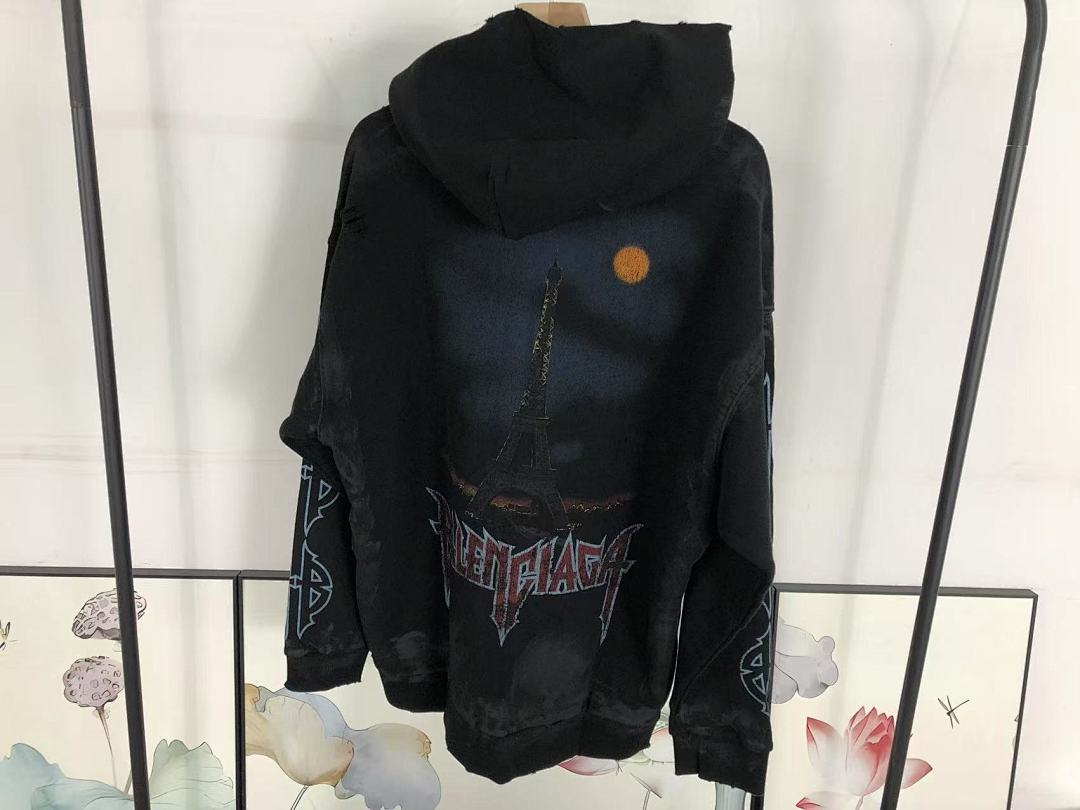 Balenciaga 265 B⭐L⭐⭐⭐IA⭐A HOODIE 4122717163 (Im 170Cm 60Kg I Wear Size XS In The Phot) - Image 24