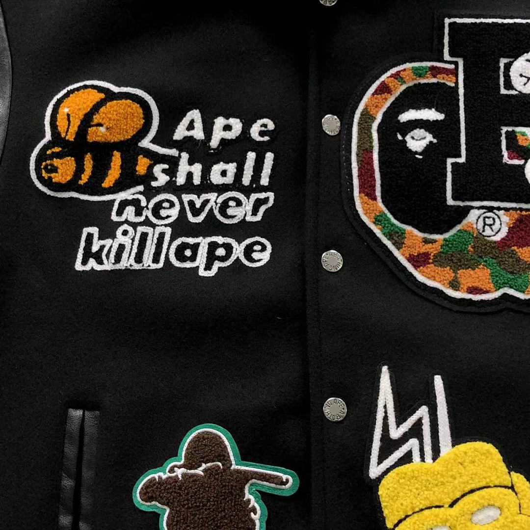 Bape 275 BAPE JACKET 412202617 (Im 170Cm 57Kg I Wear Size M In The Phot) - Image 12