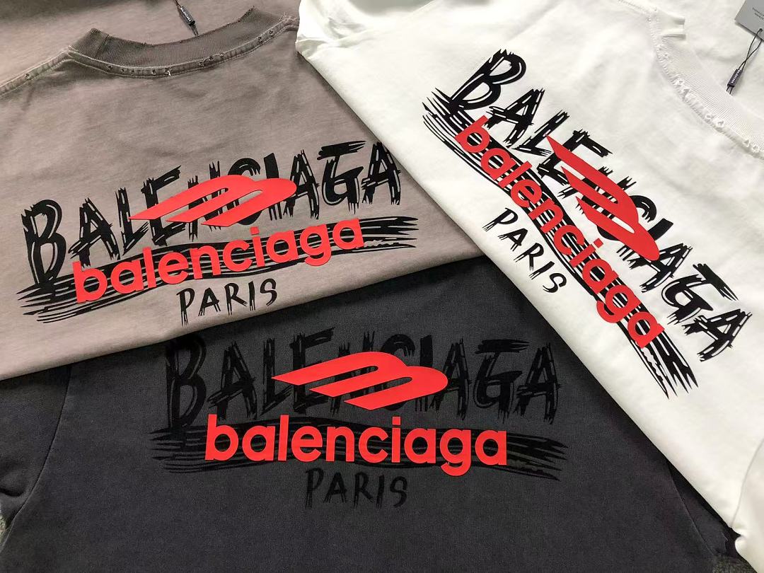 Balenciaga 135 B⭐L⭐⭐⭐IA⭐A T-SHIRT 5260609147 (Im 170Cm 60Kg I Wear Size L In The Phot) - Image 14