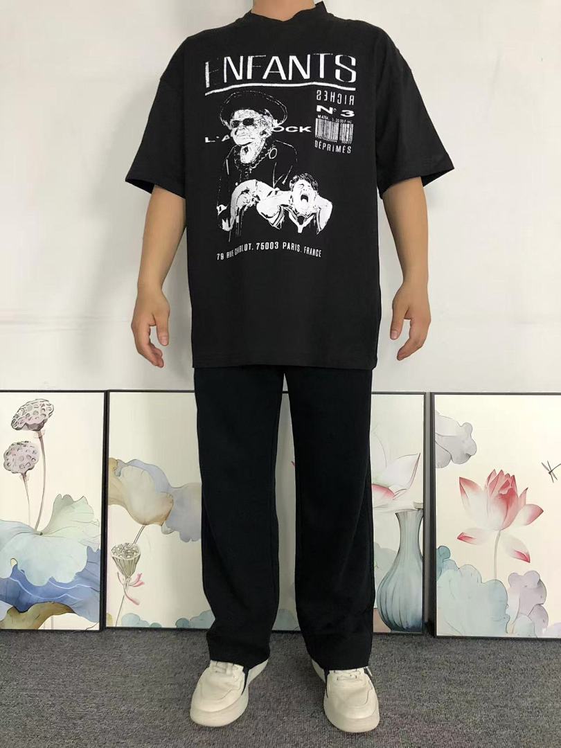 Chanel 88 ENFANTS RICHES DEPRIMES T-SHIRT 5122416162 (Im 170Cm 60Kg I Wear Size M In The Phot) - Image 3