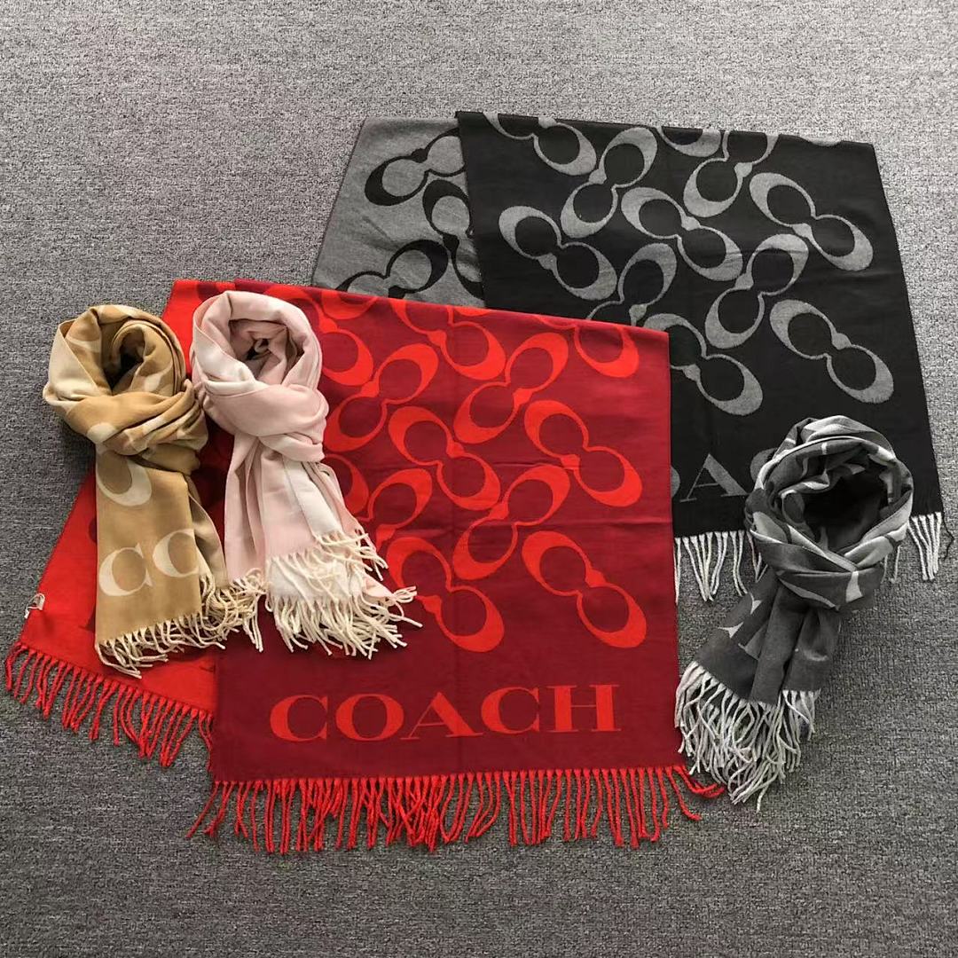 Coach 85 C⭐A⭐H SCARF 218090176 (Long 186CM* Wide 63CM*)
