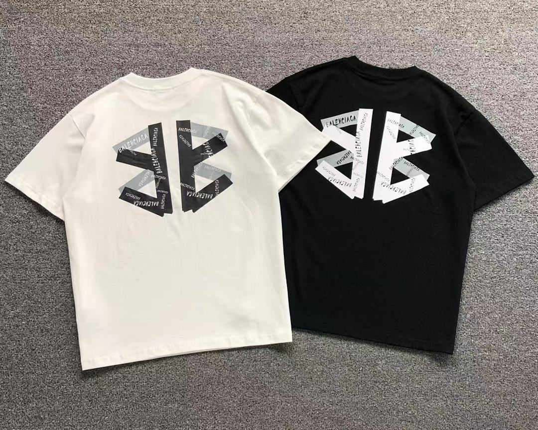 Balenciaga 115 B⭐L⭐⭐⭐IA⭐A T-SHIRT 124708104 (Im 170Cm 60Kg I Wear Size S In The Phot) - Image 5