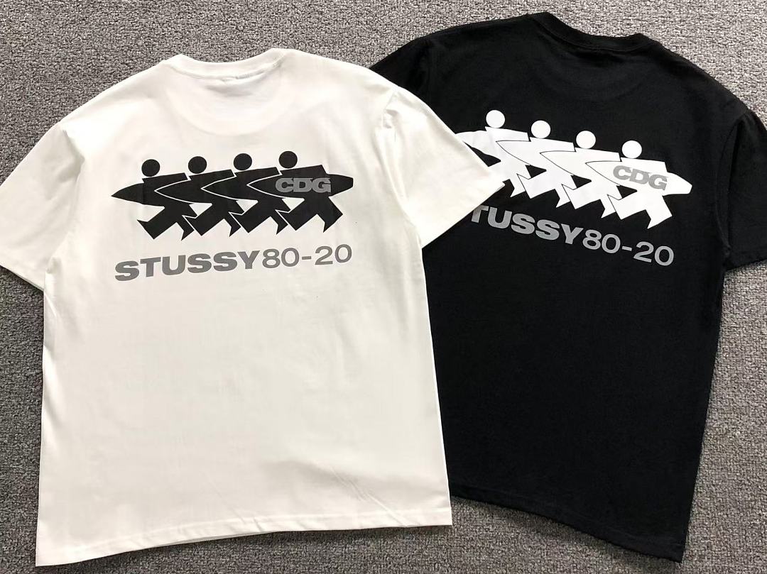 Comme des Garcons 72 STUSSY CDG T-SHIRT 52080516182 (Im 170Cm 60Kg I Wear Size M In The Phot) - Image 6