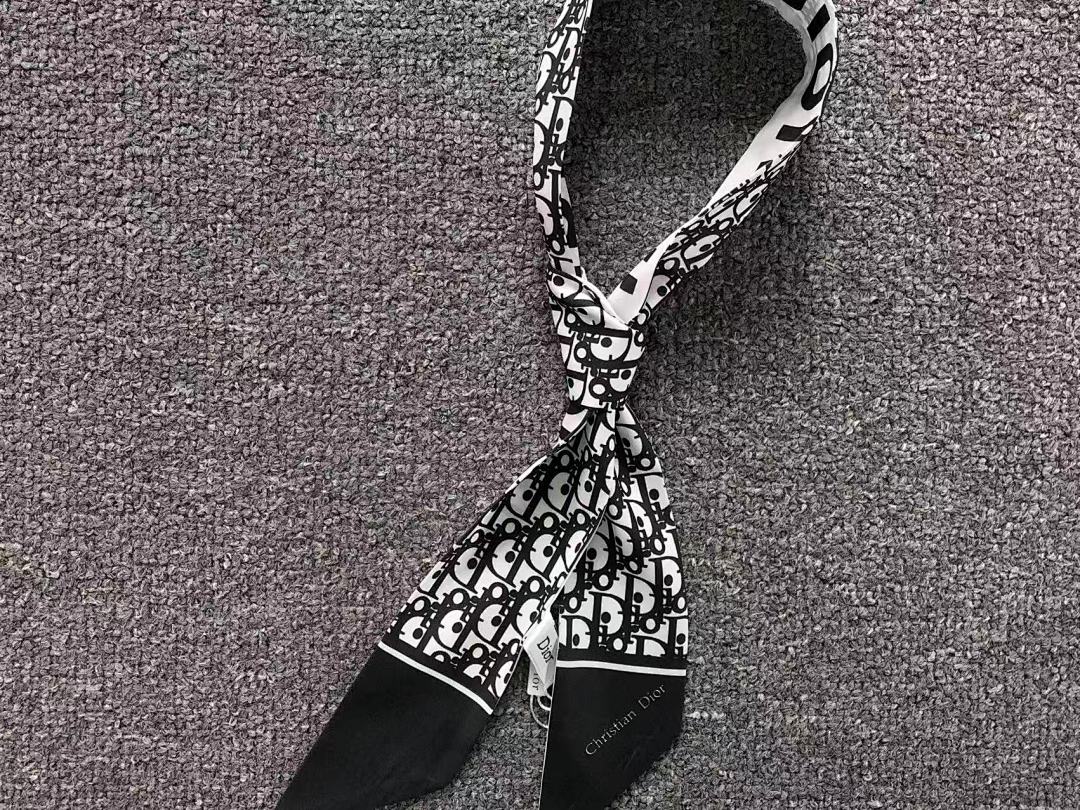 Dior 68 D⭐O⭐ SCARF 590636102 (Long 105CM* Wide 6CM*) - Image 5