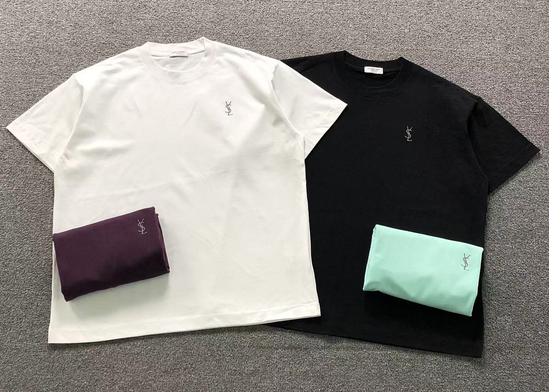 Saint Laurent 125 SA⭐⭐T ⭐⭐U⭐⭐NT T-SHIRT 127300260 (Im 170Cm 60Kg I Wear Size 2XL In The Phot) - Image 5