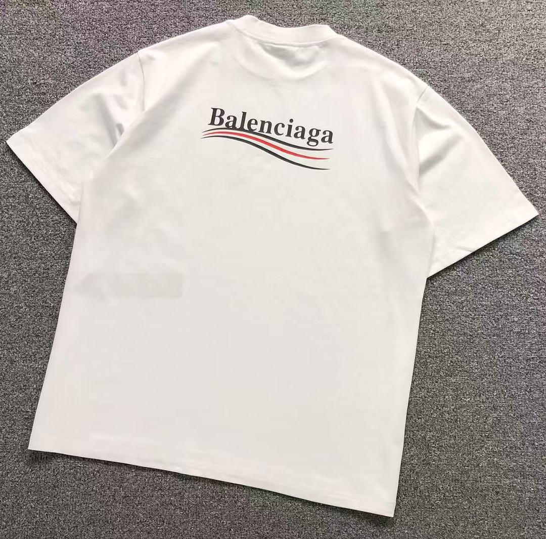 Balenciaga 125 B⭐L⭐⭐⭐IA⭐A T-SHIRT 42051414163 (Im 170Cm 60Kg I Wear Size XS In The Phot), photo 1