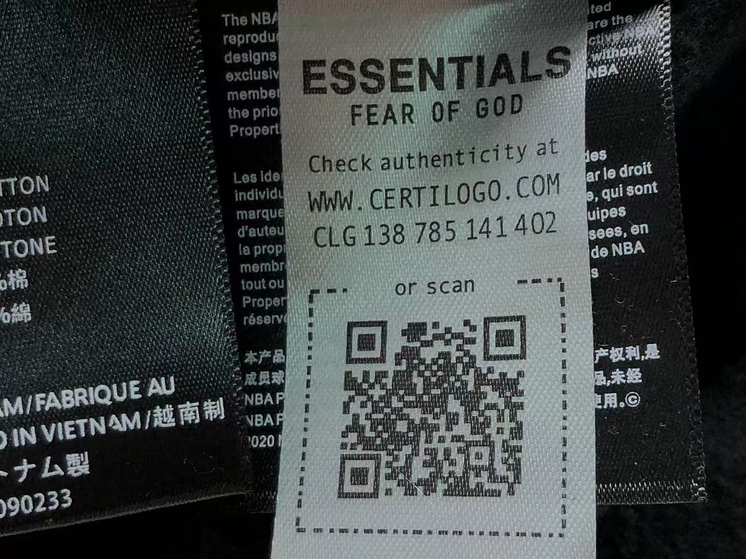 Fear of God TROUSERS 168 FOG NBA BASKETBALL T-SHIRT - Image 40