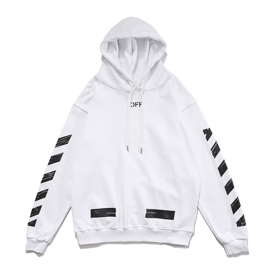 Off-White 98 OFF-WHITE (WHITE HOODIE) - Image 6