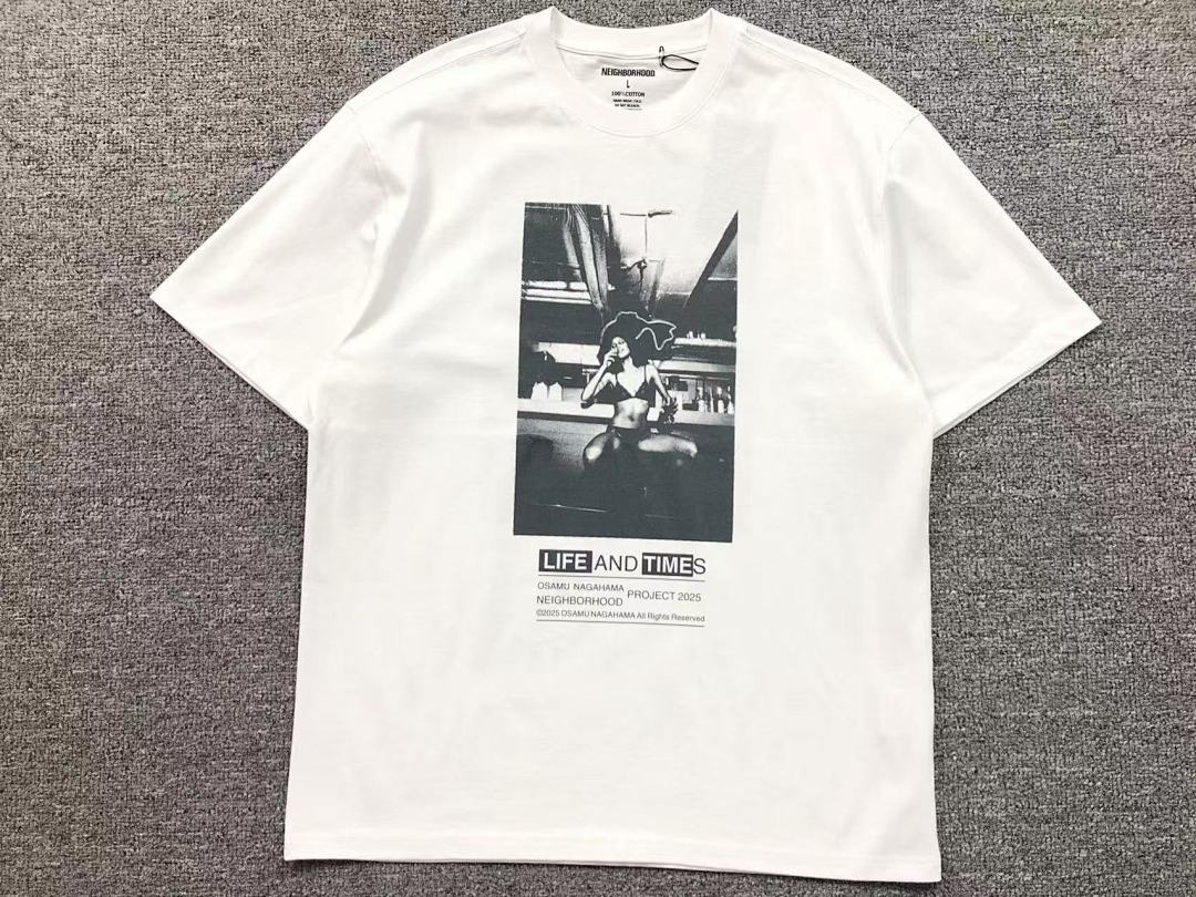 Neighborhood 108 NEIGHBORHOOD T-SHIRT 1109161302 (Im 170Cm 60Kg I Wear Size L In The Phot) - Image 5