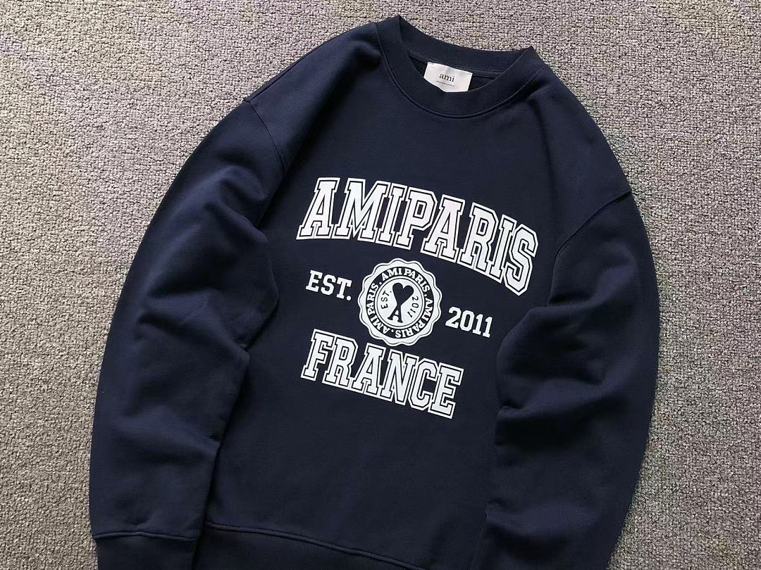 AMI 135 AMI HOODIE 3208164317 (Im 170Cm 60Kg I Wear Size S In The Phot) - Image 14