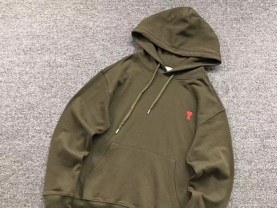 AMI 118 AMI HOODIE 57281888 (Im 170Cm 60Kg I Wear Size M In The Phot) - Image 11