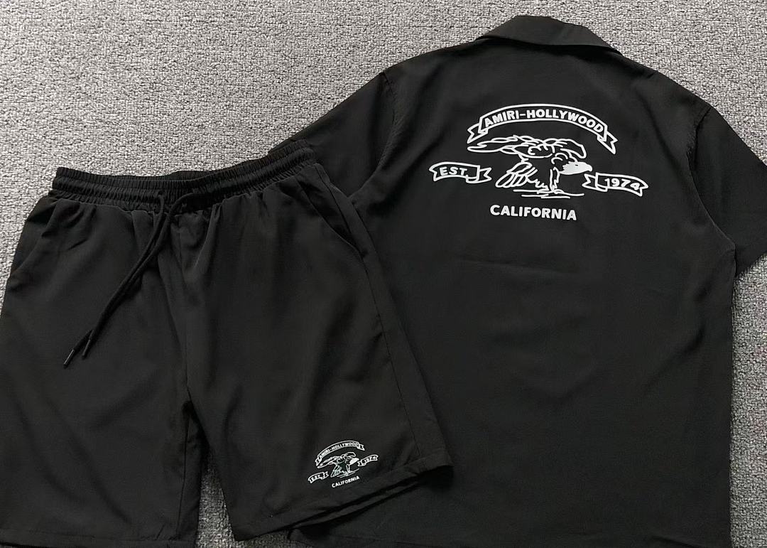 AMIRI SHORTS98 AMIRI SHIRT SHORTS 2208141539 (Im 170Cm 60Kg I Wear Size L In The Phot) - Image 7