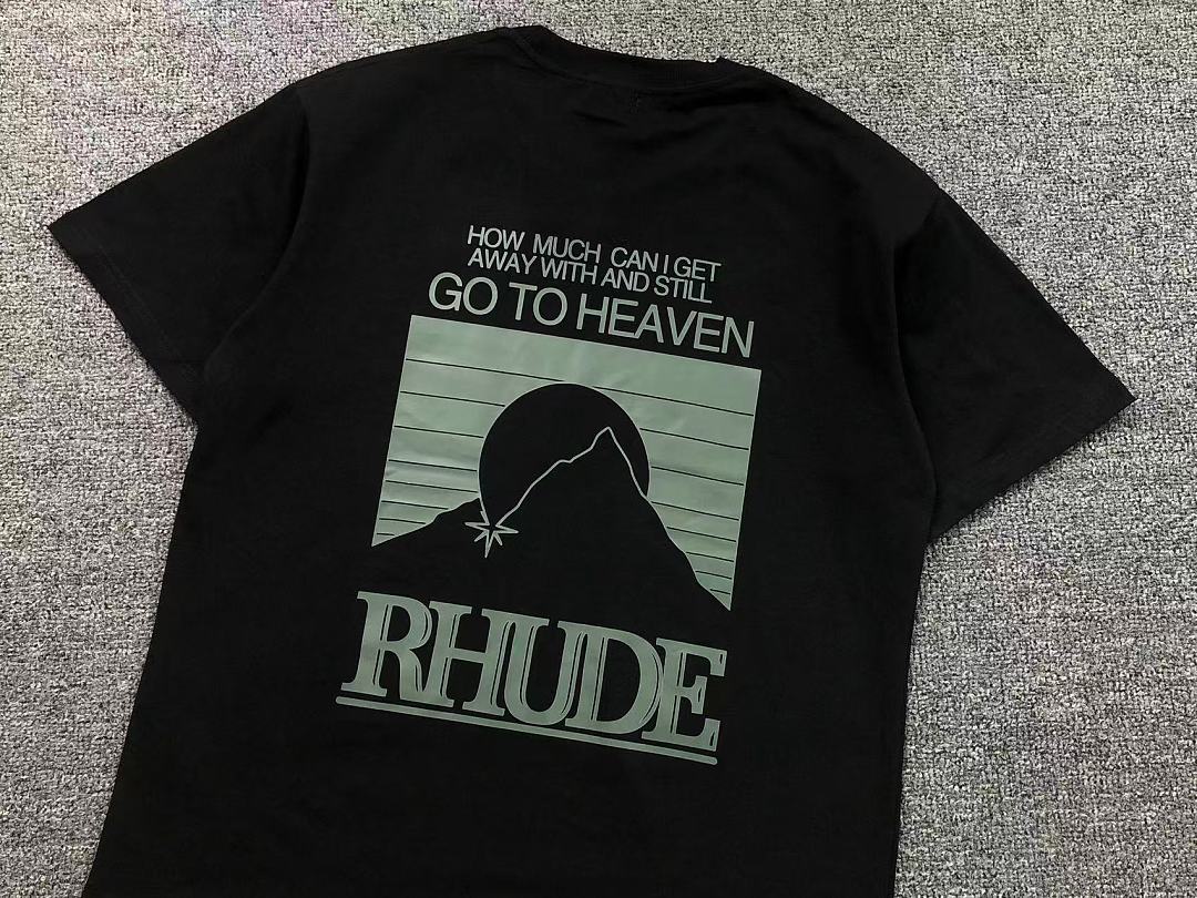 Rhude 105 RHUDE T-SHIRT 3208060717 (Im 170Cm 60Kg I Wear Size S In The Phot) - Image 15