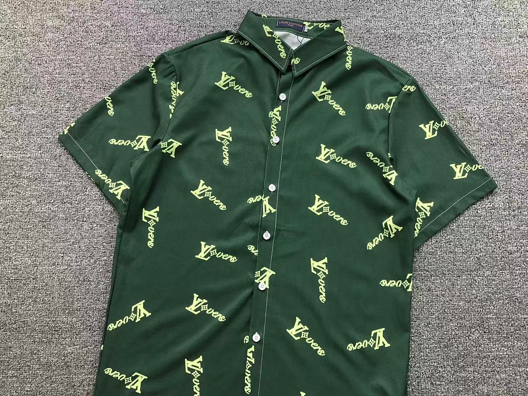 Louis Vuitton 165 L⭐ SHIRT SHORTS 3206062420 (Im 170Cm 60Kg I Wear Size L In The Phot) - Image 9