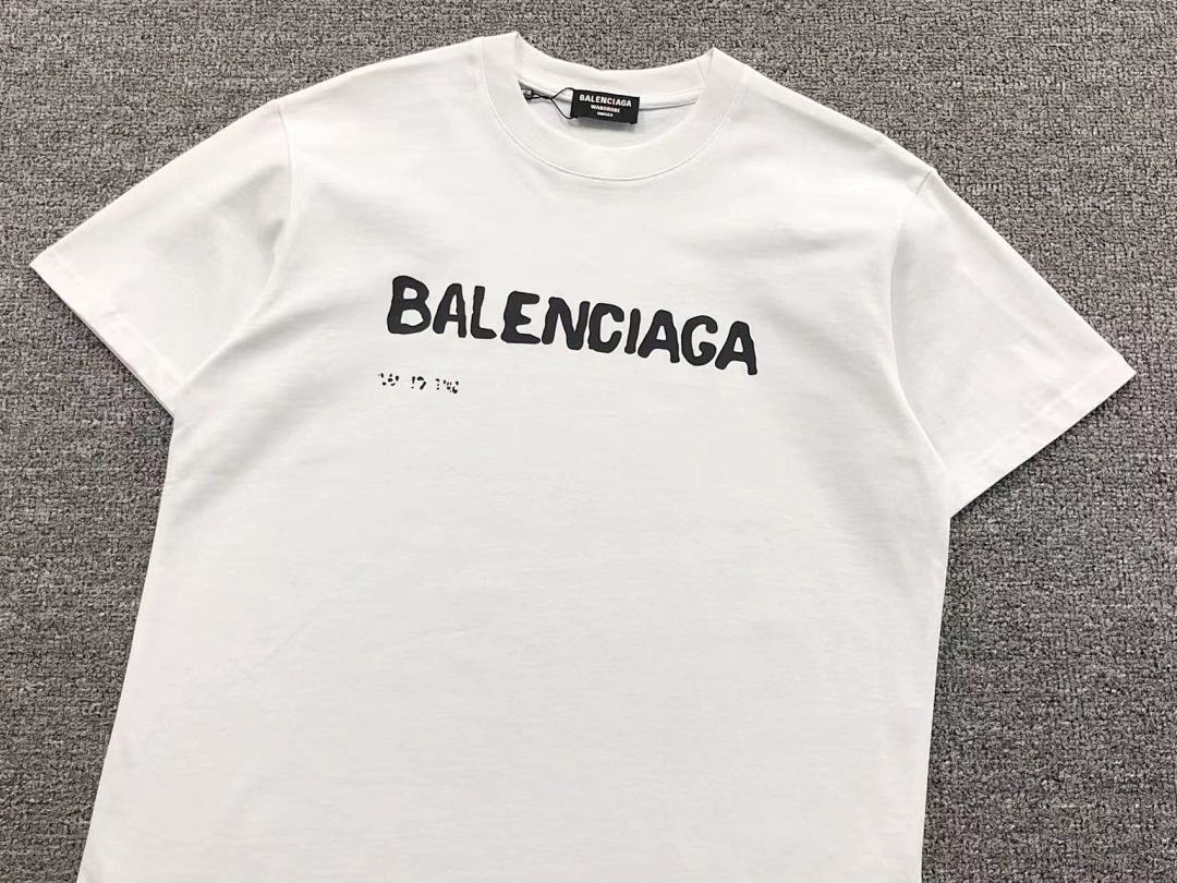 Balenciaga 128 B⭐L⭐⭐⭐IA⭐A T-SHIRT 411187701 (Im 170Cm 57Kg I Wear Size M In The Phot) - Image 8