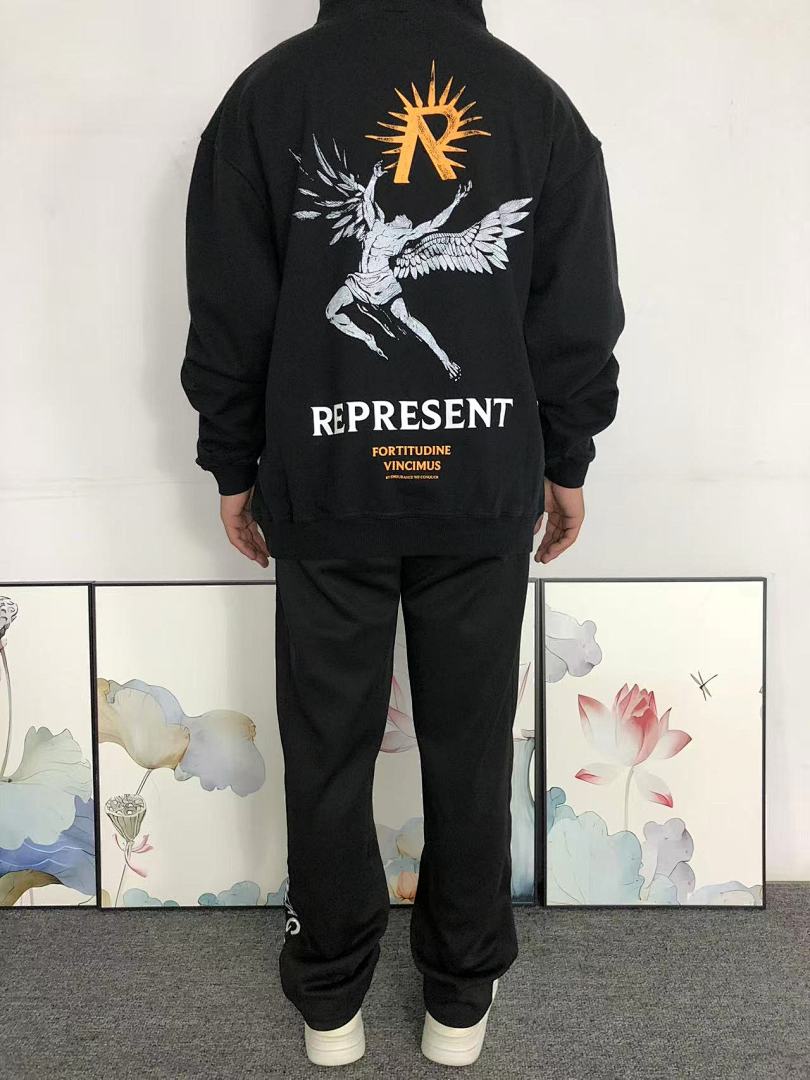 Represent 135 REPRESENT HOODIE 510032891 60Kg I Wear Size S In The Phot - Image 4