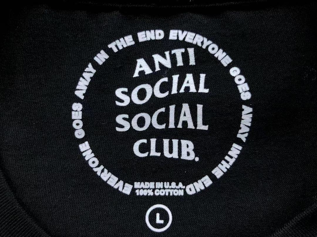Christian Louboutin 85 ANTI SOCIAL CLUB T-SHIRT 3109021002 (Im 170Cm 60Kg I Wear Size L In The Phot) - Image 27