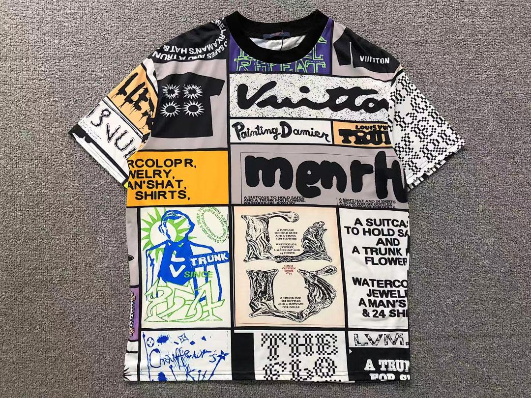 Louis Vuitton 78 L⭐ T-SHIRT 5240206100 (Im 170Cm 60Kg I Wear Size M In The Phot) - Image 5