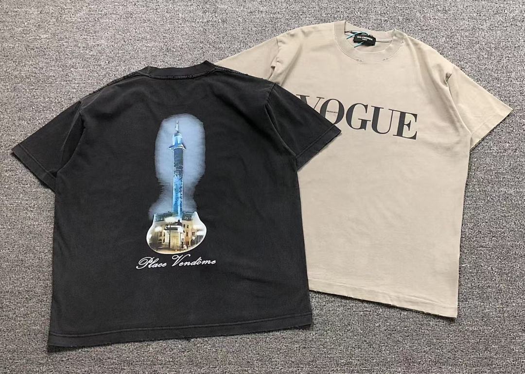 Balenciaga 128 B⭐L⭐⭐⭐IA⭐A T-SHIRT 213042021 (Im 170Cm 55Kg I Wear Size L In The Phot) - Image 5