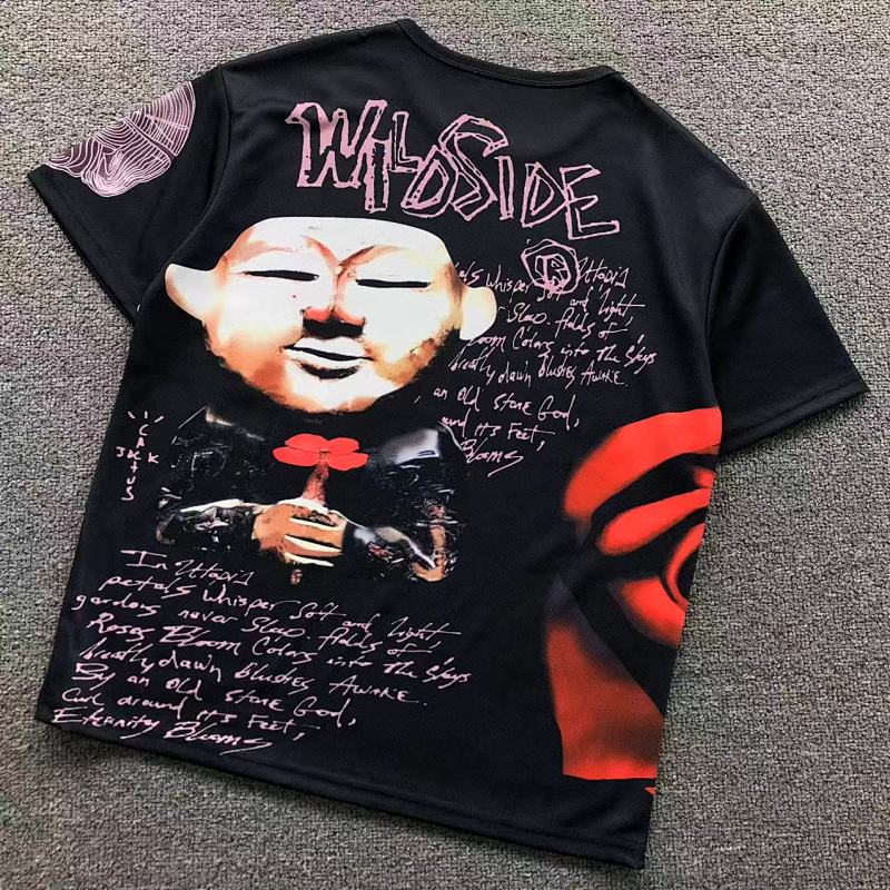 Travis Scott 78 FOOTBALL TRAVIS SCOTT T-SHIRT 41061118117 (Im 170Cm 60Kg I Wear Size S In The Phot)