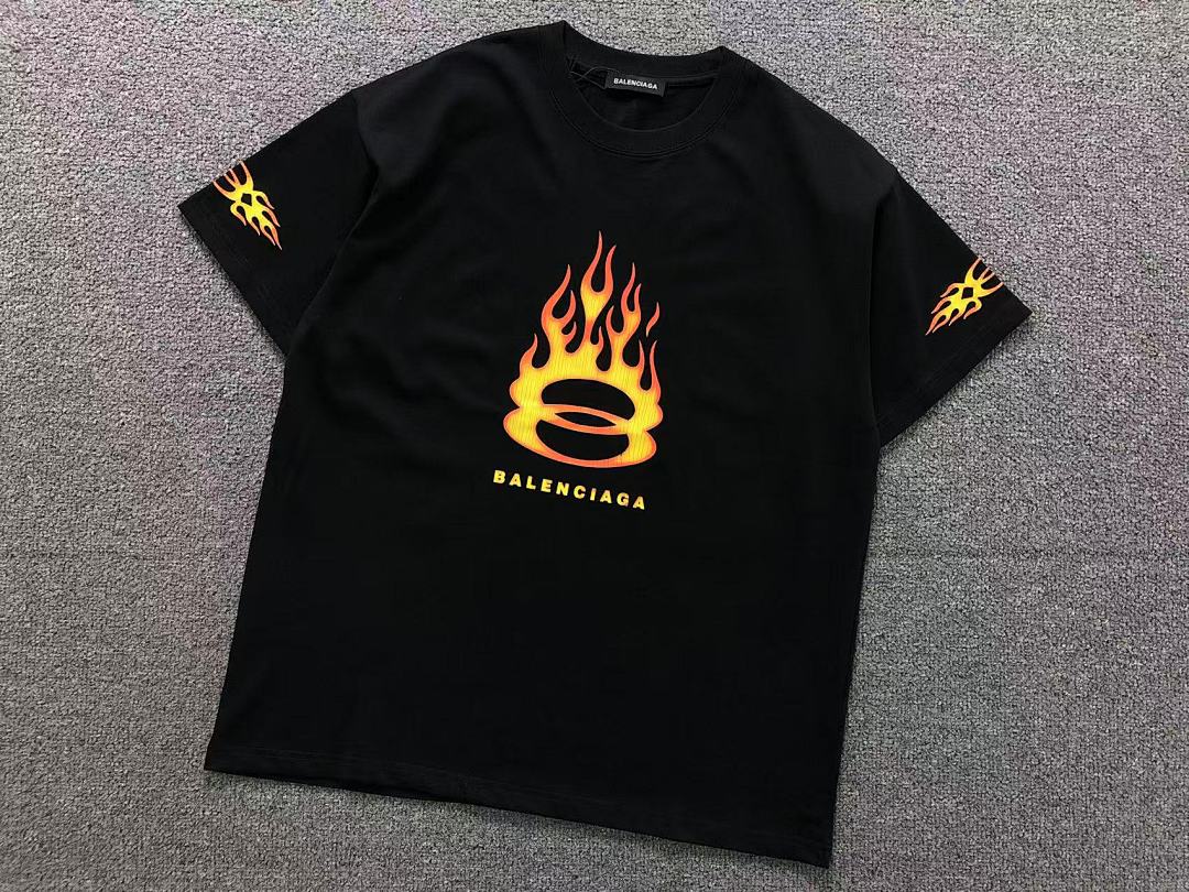 Balenciaga 118 B⭐L⭐⭐⭐IA⭐A T-SHIRT 3112311421 (Im 170Cm 60Kg I Wear Size M In The Phot) - Image 10
