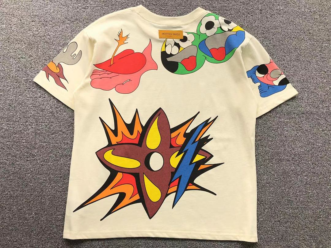 Louis Vuitton 129 L⭐ T-SHIRT 214061936 (Im 170Cm 60Kg I Wear Size S In The Phot) - Image 5
