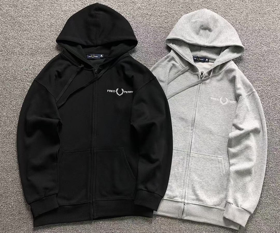 Unbranded 215 FRED PERRY HOODIE 2111180901 (Im 170Cm 60Kg I Wear Size M In The Phot) - Image 5