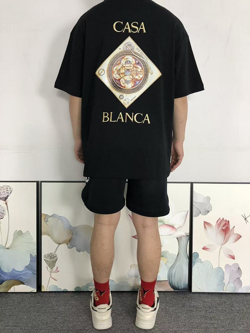 Casablanca 98 CASABLANCA T-SHIRT 5233015127 (Im 170Cm 60Kg I Wear Size L In The Phot) - Image 4