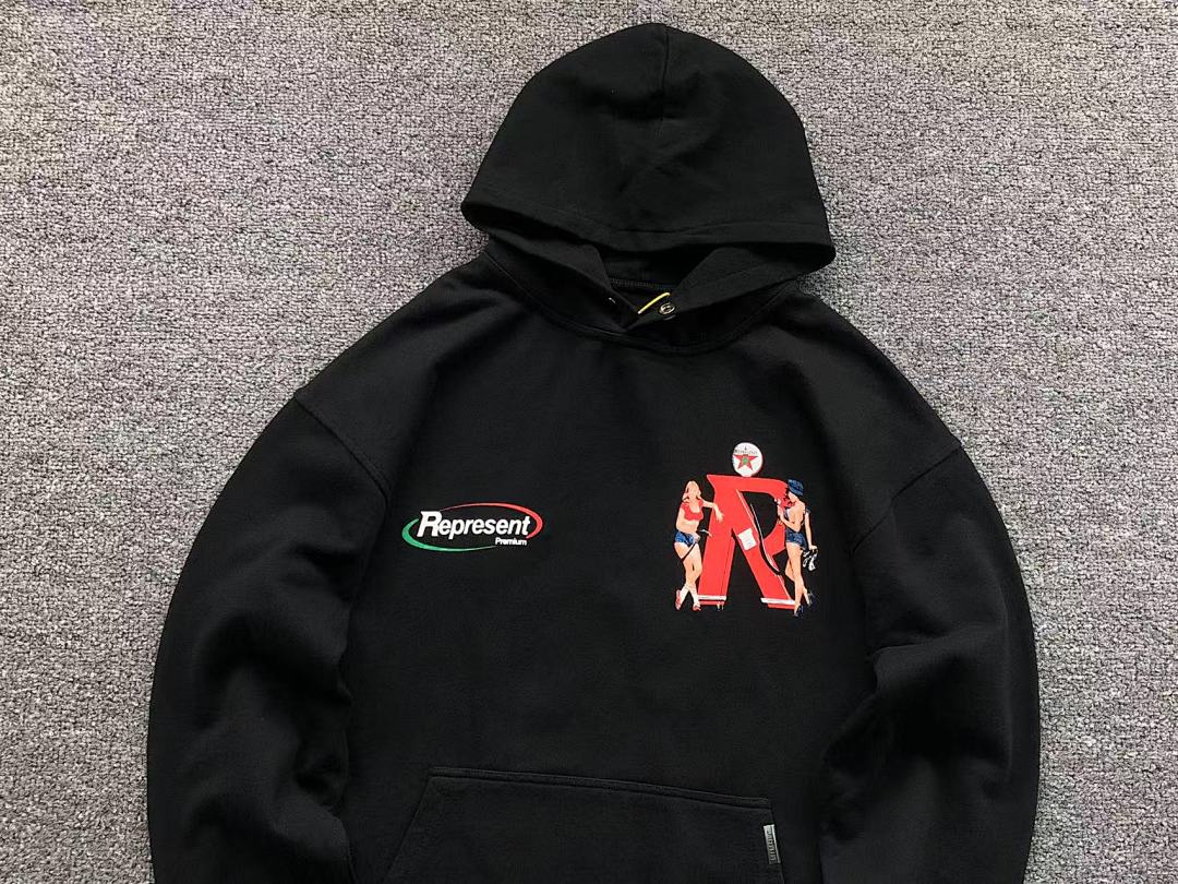 Represent 135 REPRESENT HOODIE 510030391 (Im 170Cm 60Kg I Wear Size S In The Phot) - Image 12