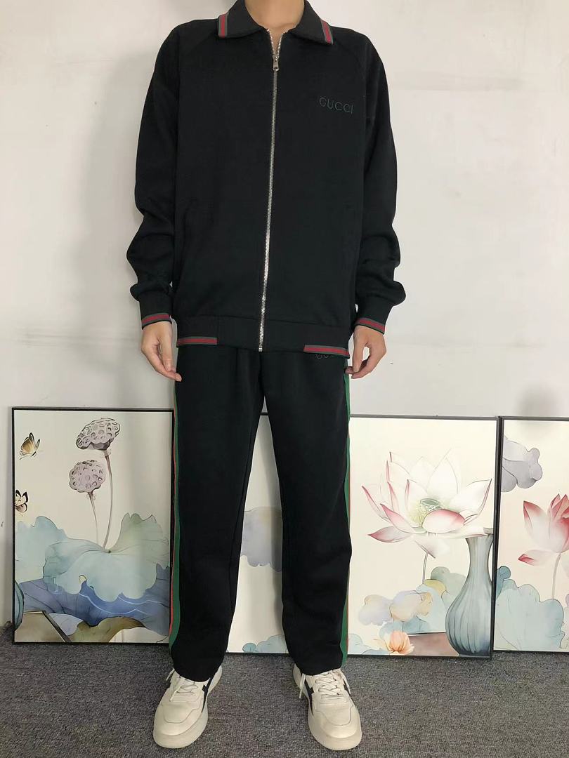 Gucci 398 G⭐C⭐I HOODIE TROUSERS 52090306147 (Im 170Cm 60Kg I Wear Size L In The Phot) - Image 4