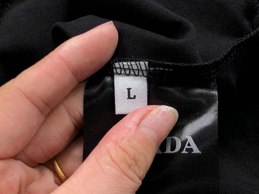Prada 115 P⭐A⭐A T-SHIRT 510102581 (Im 170Cm 60Kg I Wear Size L In The Phot) - Image 22