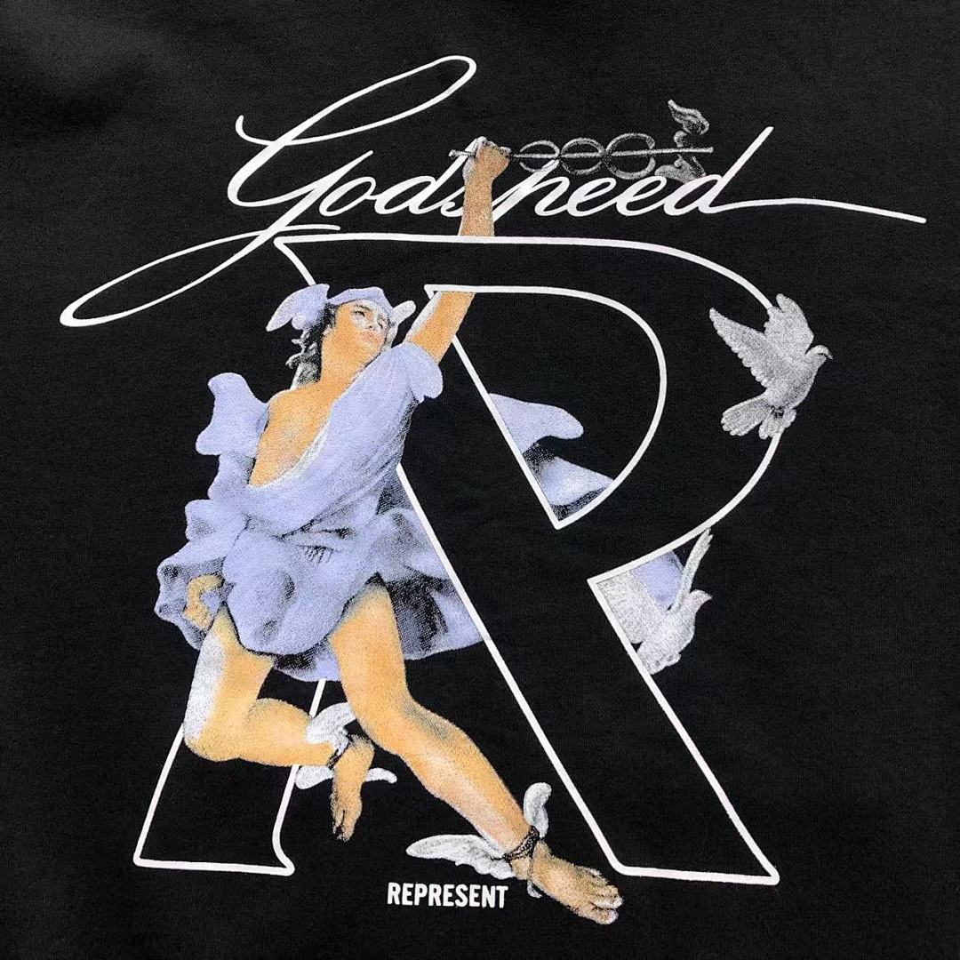 Represent 135 REPRESENT HOODIE 510030791 (Im 170Cm 60Kg I Wear Size S In The Phot) - Image 13