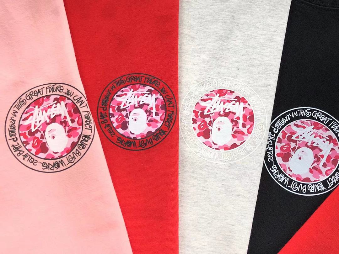 Bape 78 BAPE STUSSY T-SHIRT 411181942 (Im 170Cm 57Kg I Wear Size S In The Phot) - Image 31