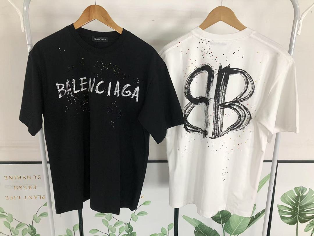 Balenciaga 115 B⭐L⭐⭐⭐IA⭐A T-SHIRT 3103234820 (Im 170Cm 60Kg I Wear Size S In The Phot) - Image 30
