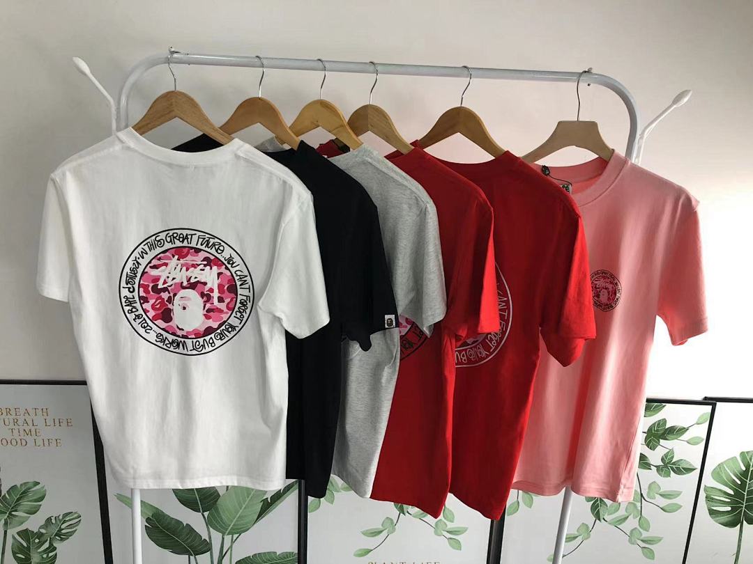 Bape 78 BAPE STUSSY T-SHIRT 411181942 (Im 170Cm 57Kg I Wear Size S In The Phot) - Image 42