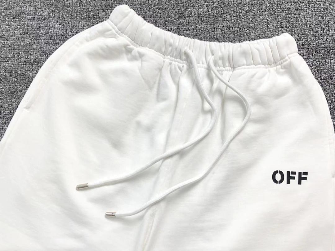 Off-White 136 OFF-WHITE (WHITE SHORTS) - Image 9