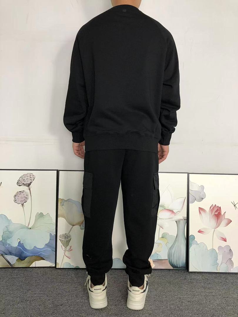 AMI 138 AMI HOODIE 3110070817 (Im 170Cm 60Kg I Wear Size S In The Phot) - Image 4